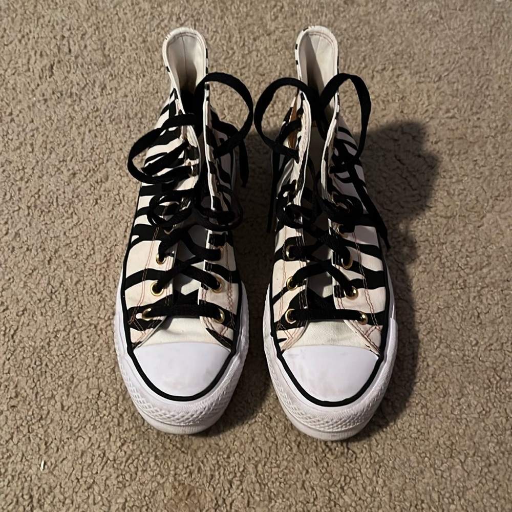 Zebra converse!